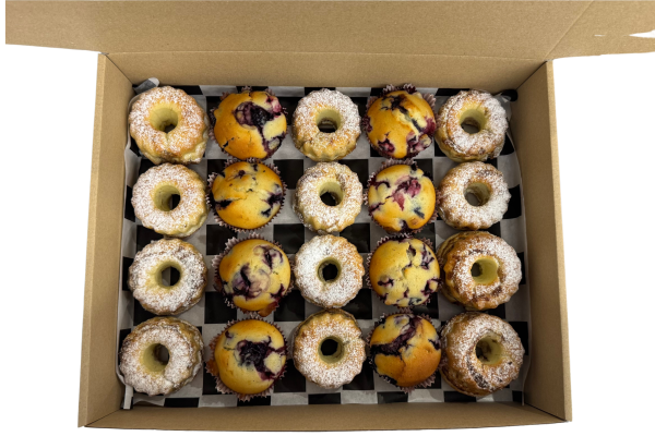 Mix potičk in borovničevih muffinov